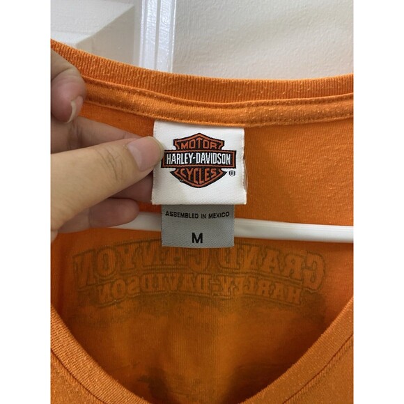 Long sleeve Harley Davidson women’s shirt Size M  Grand Canyon Arizona - Picture 2 of 7